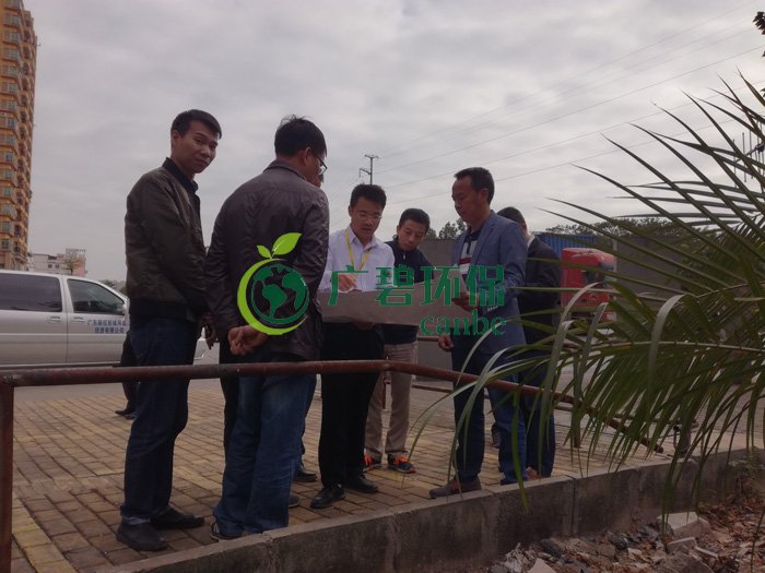 大良街道、順控環保水務等領導到金陡涌黑臭水體治理現場視察工作(圖2)